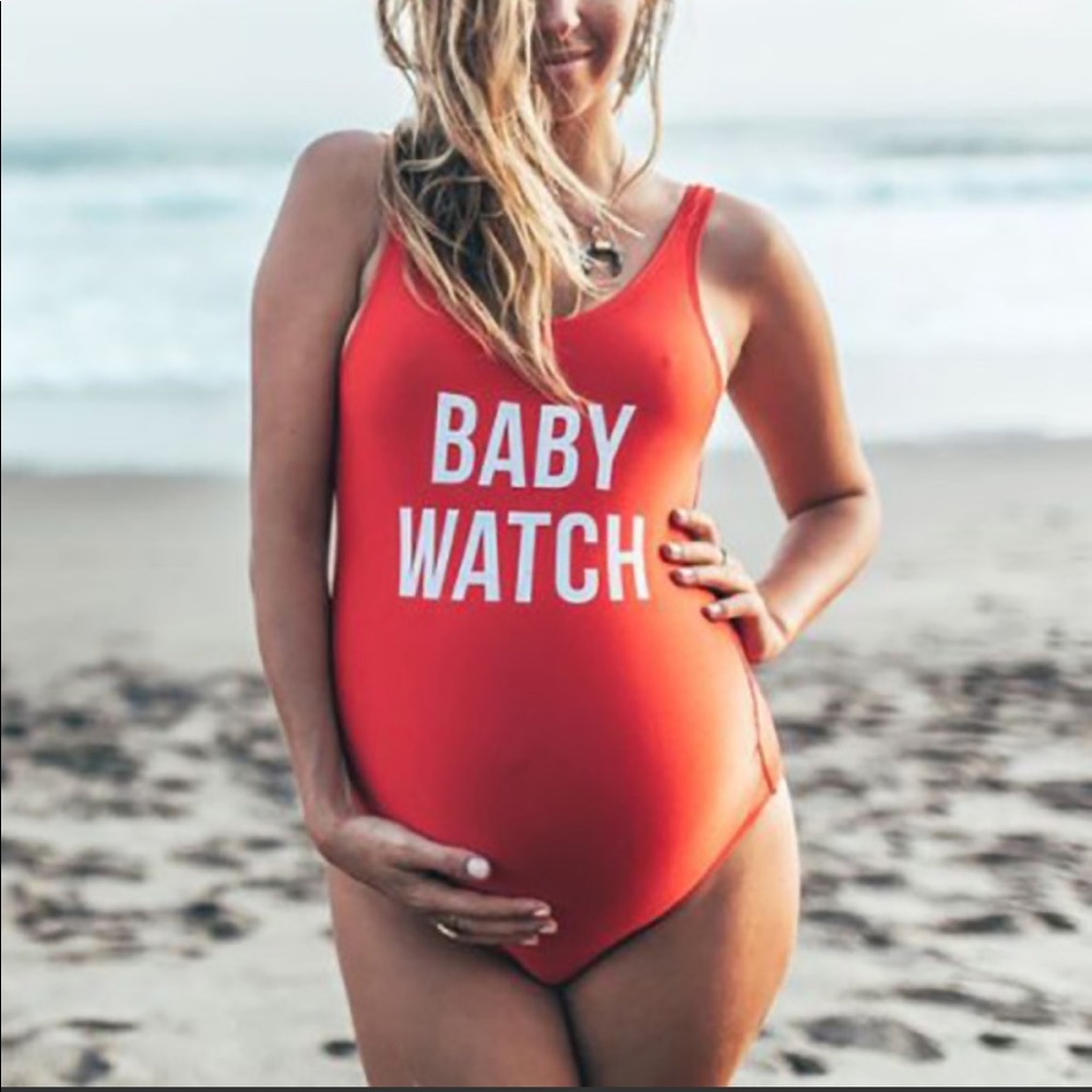 Babywatch One Piece Swim - Maternity